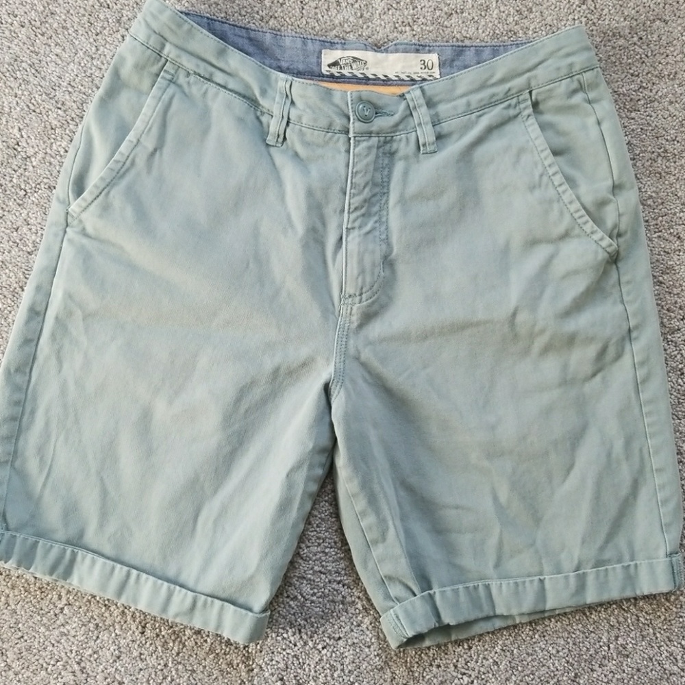 VANS blue shorts size 30